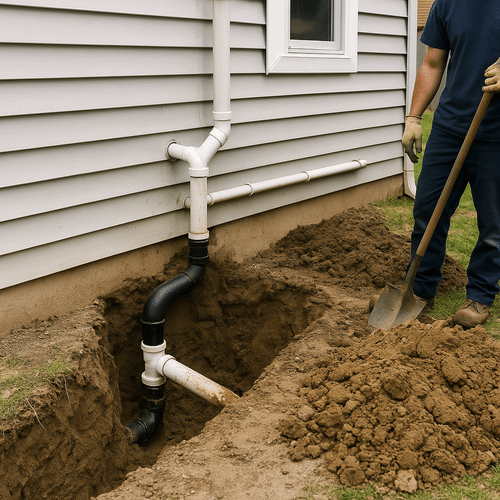 Sewer Line Cleaning and Replacement
