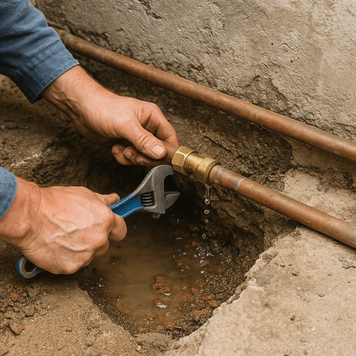 Slab Leak Repair