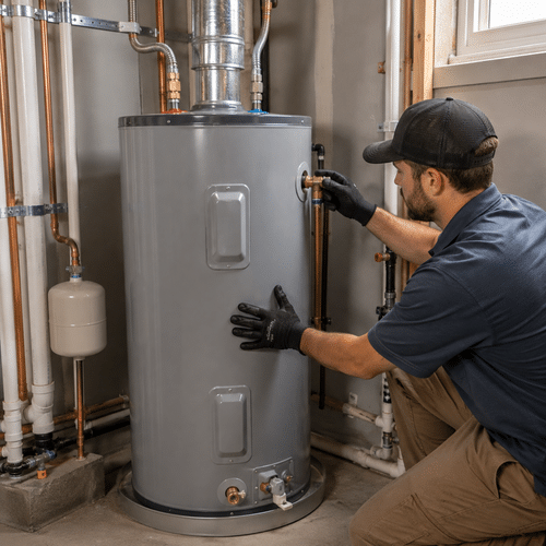 tanked water heater