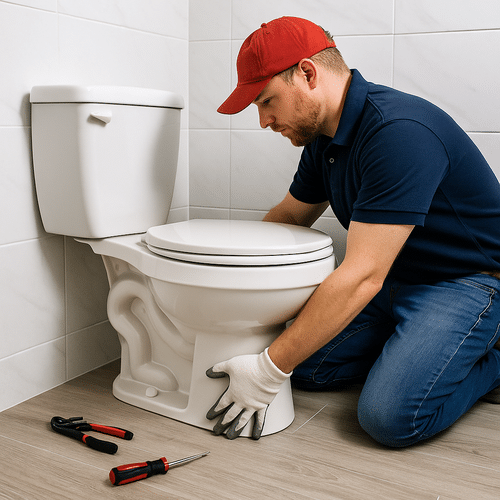 New toilet