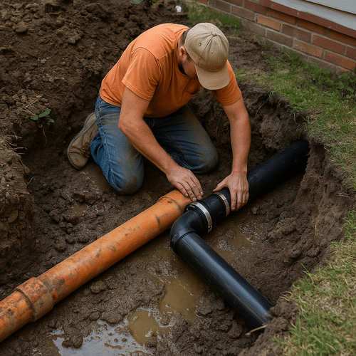 Water and Sewer Line Repairs
